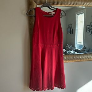 Ann Taylor loft, red dress